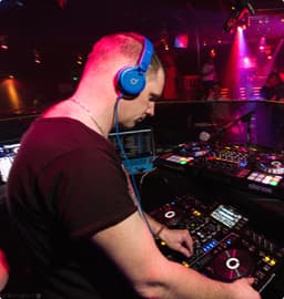 Alex is a DJ